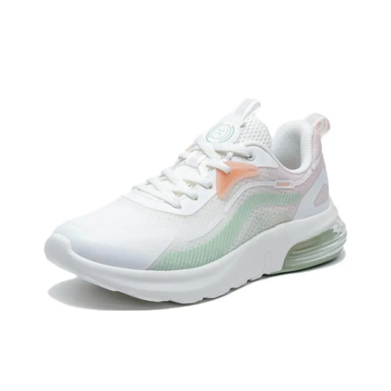 XTEP Phantom Casual Shoes Women's Low Top Sail White/Pure Pink/Light Pea Green-1