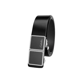 CATELLES Unlined Top Grain Cow Leather Leather Belts Men's Width 3.4cm