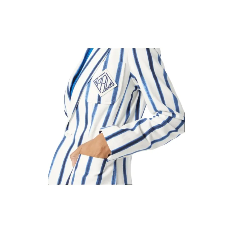 Polo Ralph Lauren FW24 Jackets & Coats Women's Blue White-4