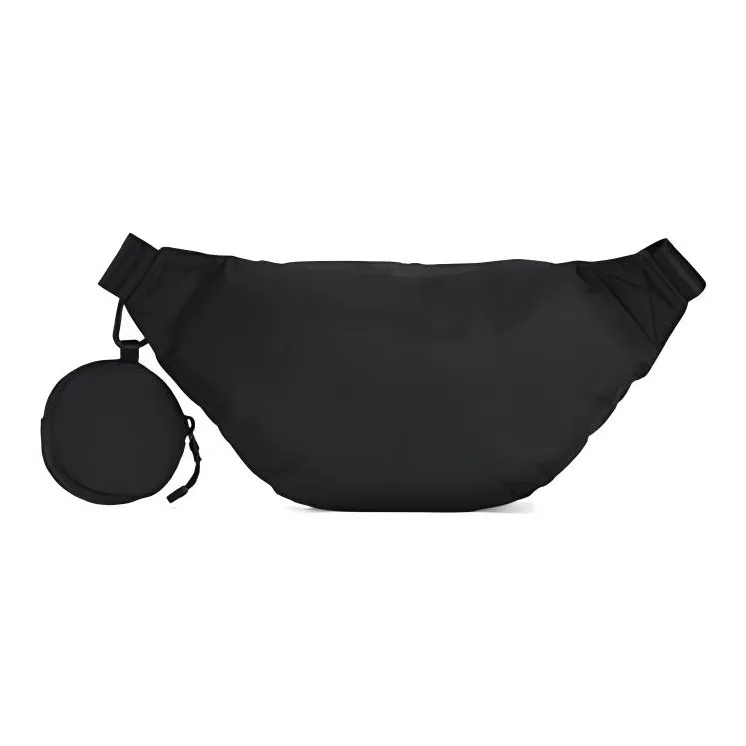 FILA Fabric Fanny Pack Extra Small Men's Jet Black-3