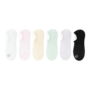 Thirteen day Season No Show Socks Women's 6 Pack