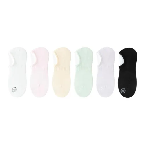 Thirteen day Season No Show Socks Women's 6 Pack