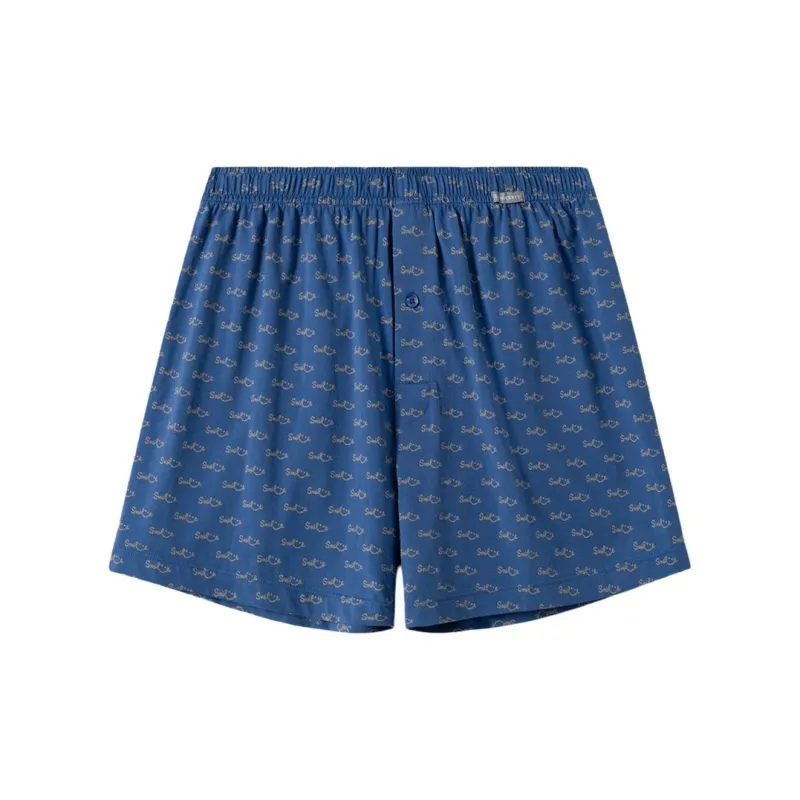 Shuya Pajama Pants Men's 1 Pack Medium Blue-0