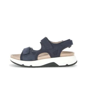 Gabor Rollingsoft Beach Sandals Women's Blue