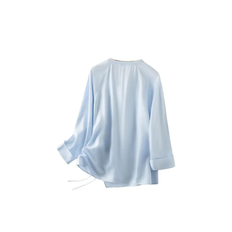 IHIMI Shirts Women's Sky Blue-1