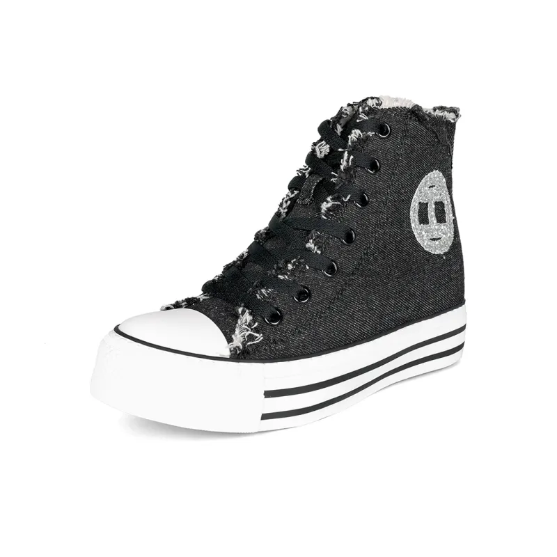 IiJin High Top Skateboard Shoes Women's-5