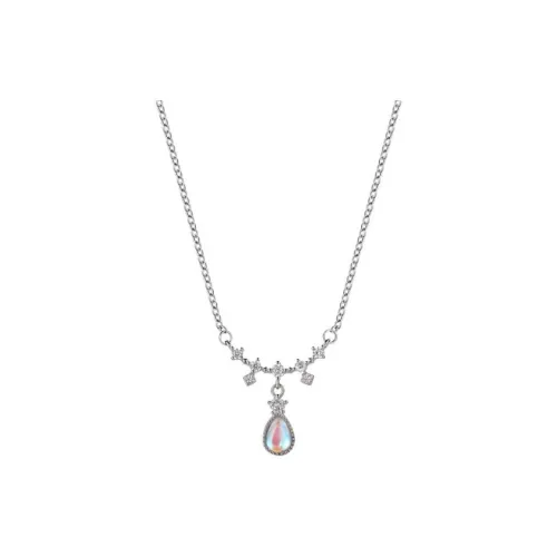 Zheng Baifu Colored Glaze Necklaces Women's