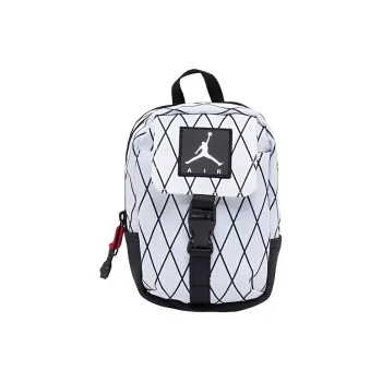 Jordan Polyester Sling Bag Fanny Pack Handbag Shoulder Bag Crossbody Bag Small Size Unisex White/Black