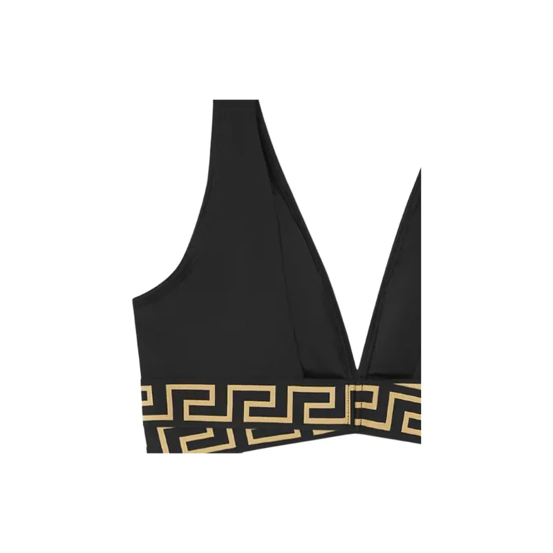 VERSACE Greca Detailed Layered Bikini Top-2