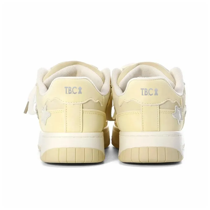 Teddy Bear Collection Slip Resistant, Abrasion Resistant, Lightweight, Breathable Low Top Skateboard Shoes Women's-25