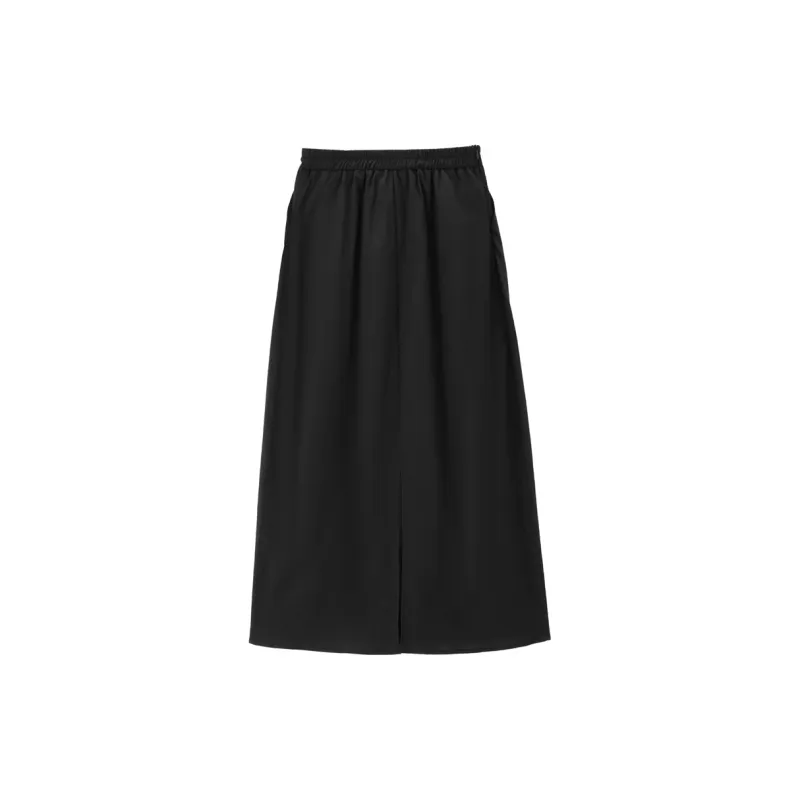 UNIQLO Casual Long Skirts Women's Black-1