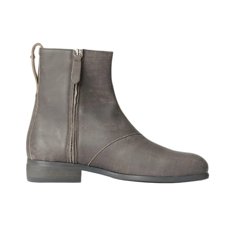 OUR LEGACY Michaelis Ankle Boots Unisex Dark Gray-2