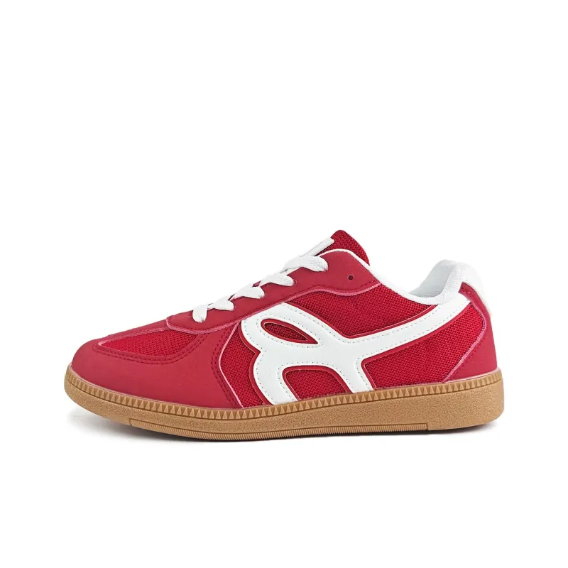 La Chapelle Height Increasing Rebound Casual Shoes Women's Red-1