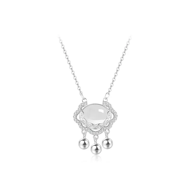 TIANJUE Chalcedony Necklaces Women's-0
