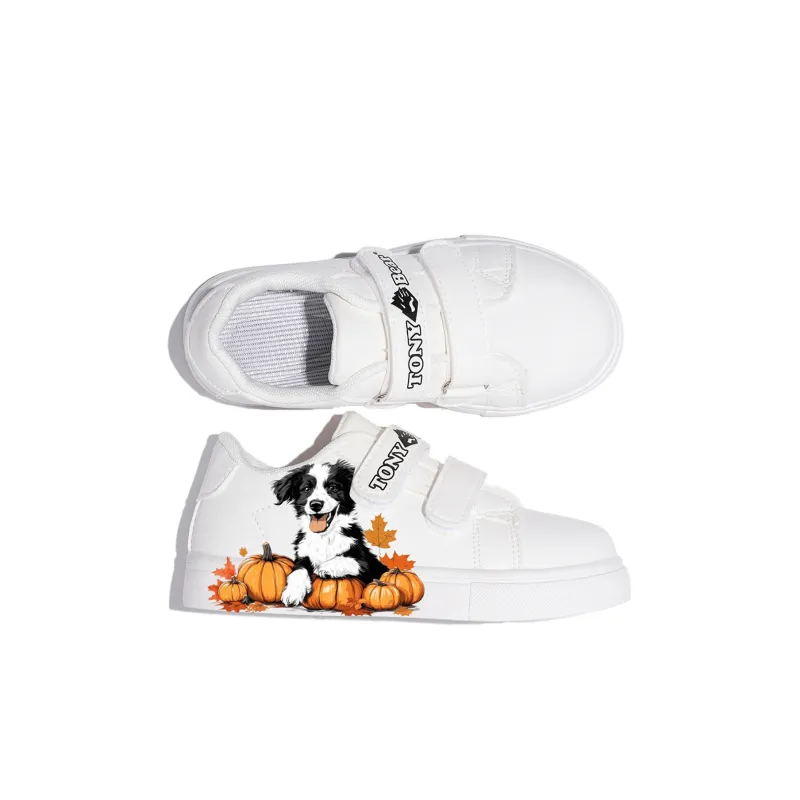 TONYBEAR Low Top Kids' Skateboarding Shoes White Kids'-2