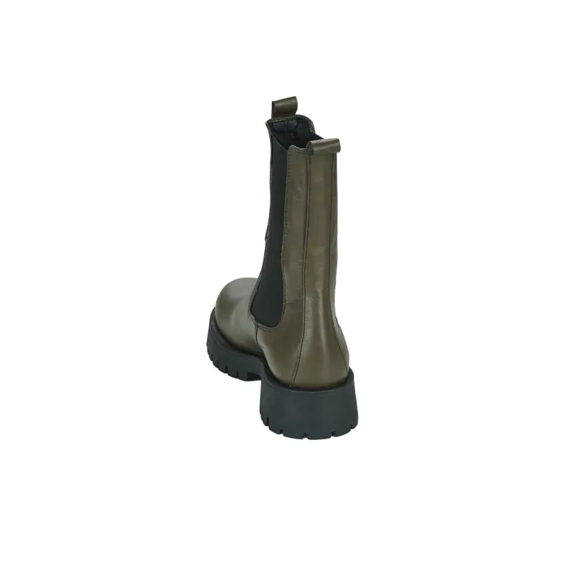 JONAK Short Chelsea Boots Women's Green-4