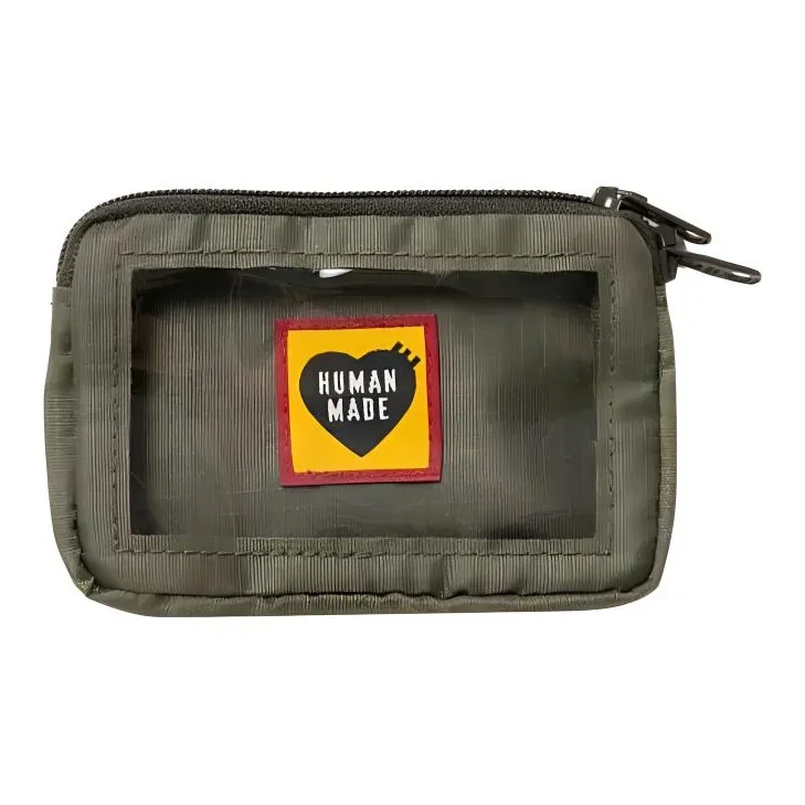 HUMAN MADE Nylon Makeup Bag Mini Women's Green-0
