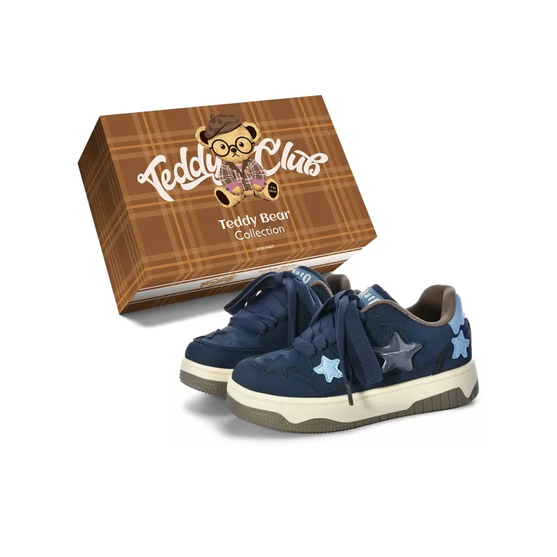 Teddy Bear Collection Slip Resistant, Abrasion Resistant, Lightweight, Breathable Low Top Skateboard Shoes Women's-15