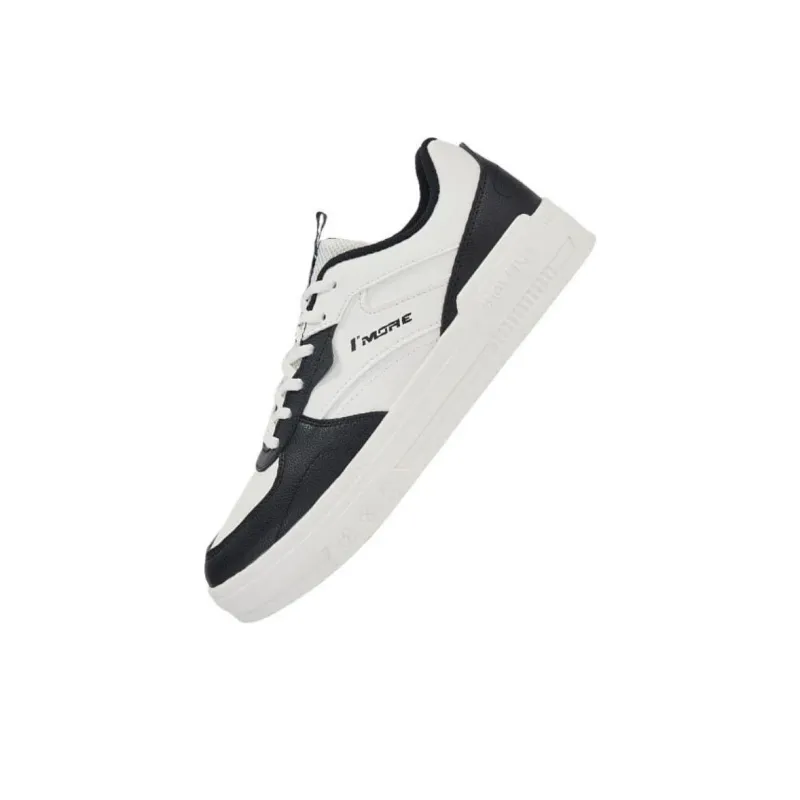 361° Air Force One Water Resistant Lightweight Low Top Skateboard Shoes Men's White Black-1