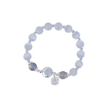 Yuanyanghuangjin Glass Cat Eye Bracelets Women's
