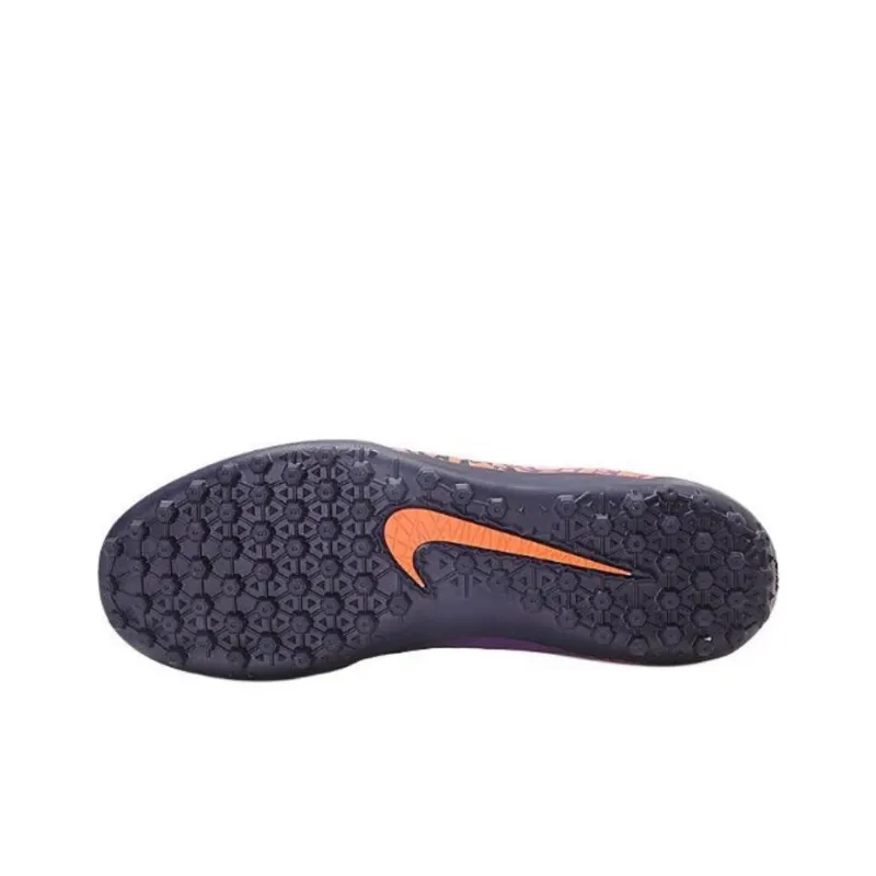 Nike Hypervenom Phelon 2 TF Turf Anti Slip Wear Resistant Soccer Shoes Men's Orange Purple Black-6