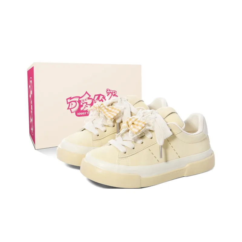 Lovely You Lightweight Anti Slip And Wear Resistant Low Top Skateboard Shoes Women's-0