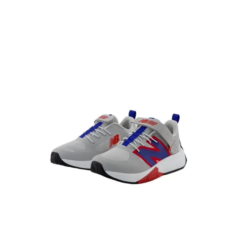 New Balance Anti Slip Wear Resistant Breathable Cushioning Rebound Kids' Running Shoes Gray Kids'-1