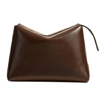 KHAITE Calfskin Clutch Women's Chestnut