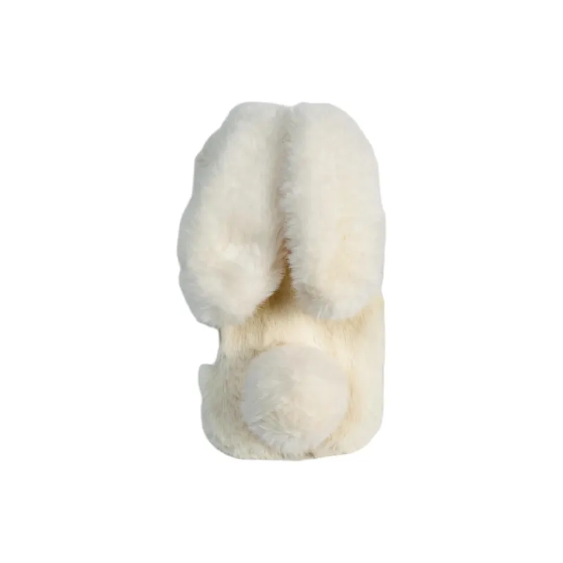 Sopi Plush Material Plush Bunnies Phone Cases Compatible With IPhone 16/15 Pro Max/Apple 13/14 Pro/Max-1