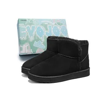 CVOJOO Warm And Wear Resistant Short Snow Boots Unisex
