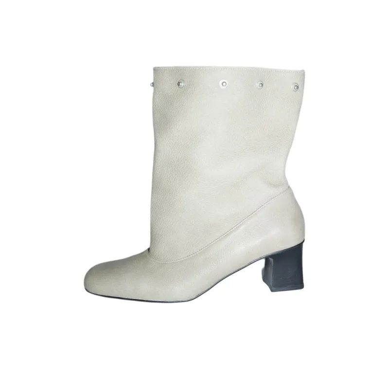 Paloma-wool Jolie Snaps Ankle Boots 6cm Women's White-0