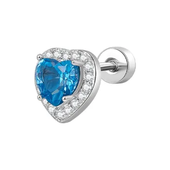 Lady Go Titanium Steel Stud Earrings Women's