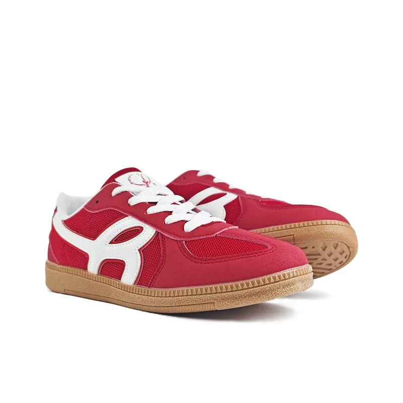 La Chapelle Height Increasing Rebound Casual Shoes Women's Red-2