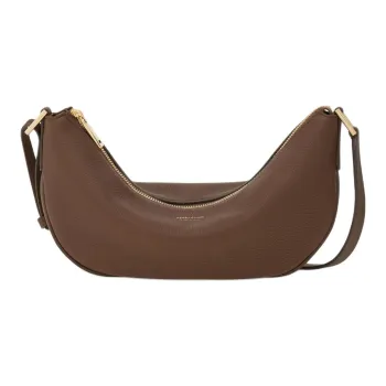 FERRAGAMO Calfskin Hobo Bag Handbag Mini Women's Clay