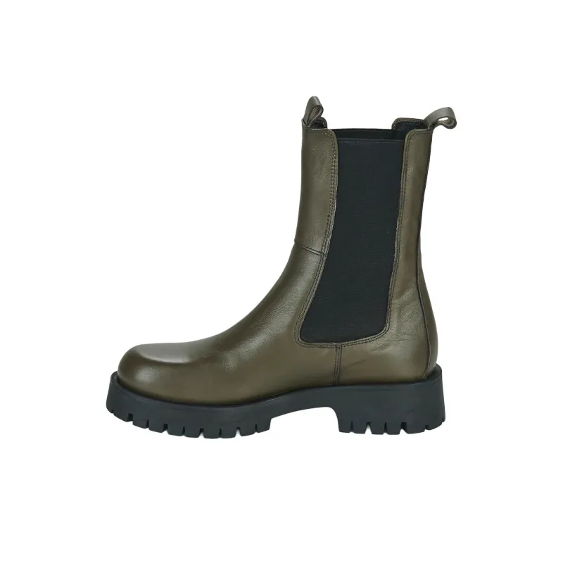JONAK Short Chelsea Boots Women's Green-0