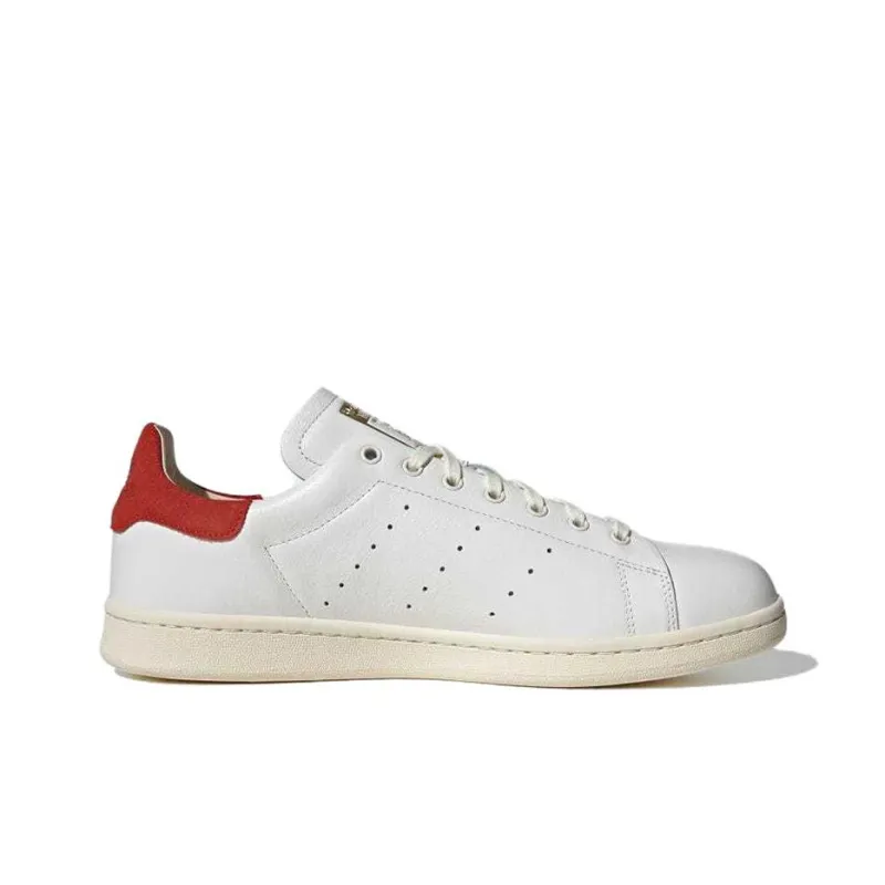 Adidas Stan Smith Lux Cloud White Cream White Red-1