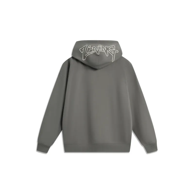 LiNing Sports Life Collection Sweatshirt Unisex Road Gray-1