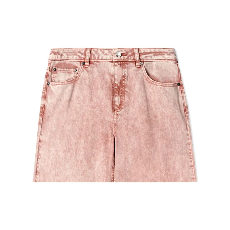 MICHAEL KORS Garment Dyed Wide Leg Jean-2