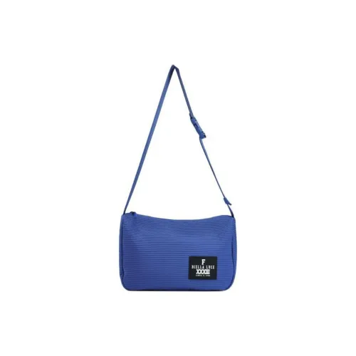 FILA FUSION Fabric Handbag Shoulder Bag Crossbody Bag Unisex Santorini Blue