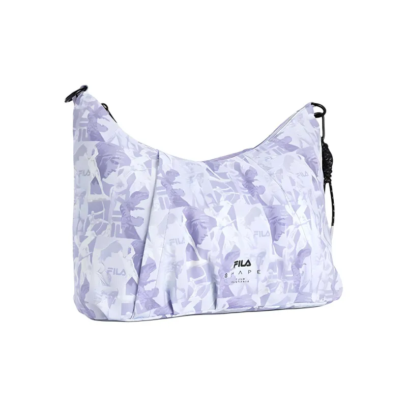 FILA Fabric Pouch Crossbody Bag, Shoulder Bag Mini Women's Perilla Purple-2