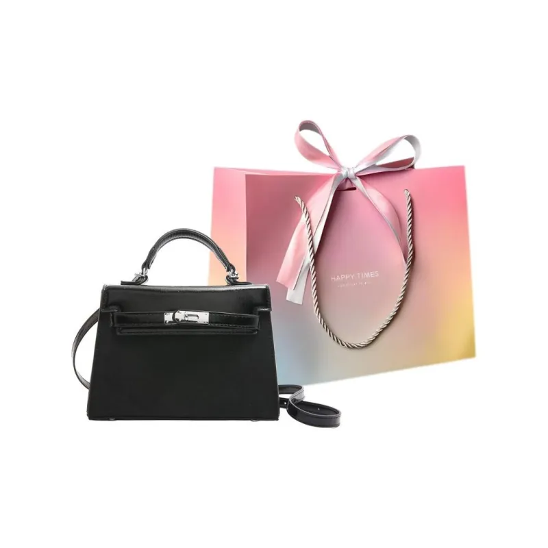 Yalu PU Handbag Regular Women's Black/Khaki/Green/Brown-0