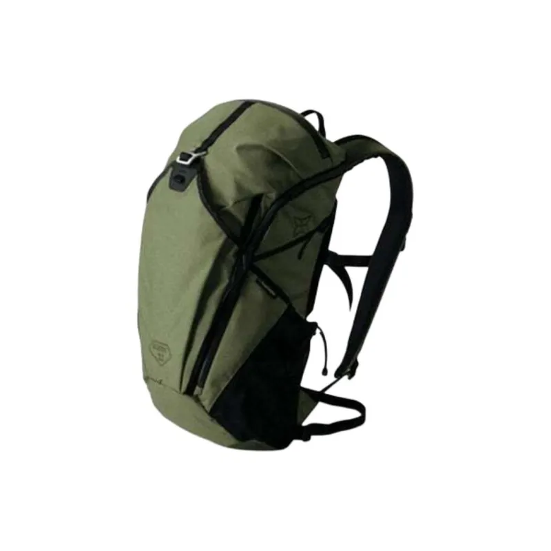 PAAGO WORKS Nylon Backpack Unisex Moss Green-1