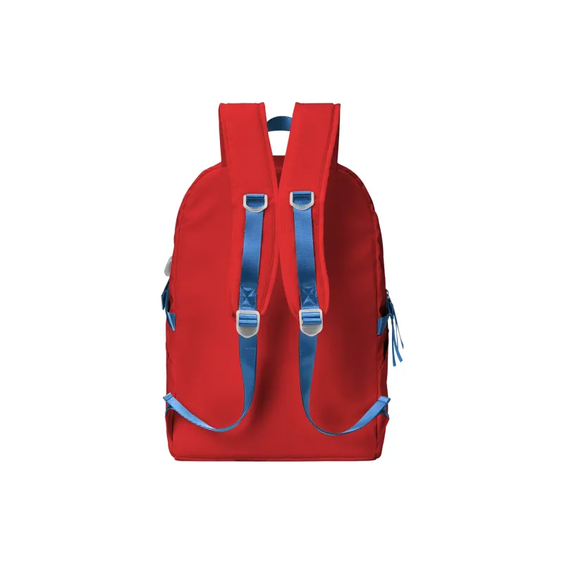 HINY Polyester Students Backpack Regular Unisex Red-2