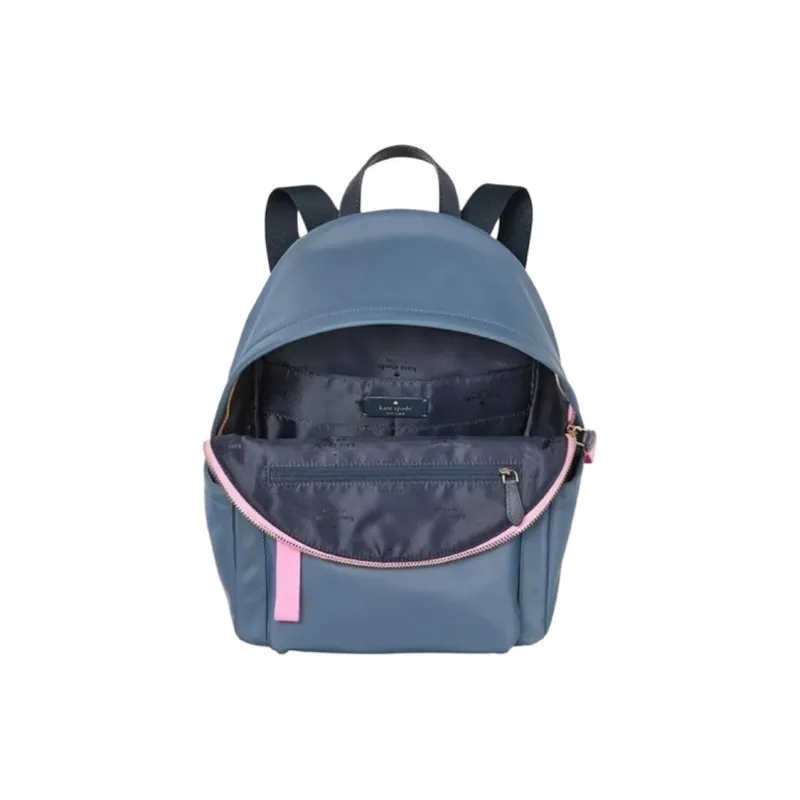 Kate Spade Chelsea Fabric Backpack Medium Size Women's Haze Blue-3