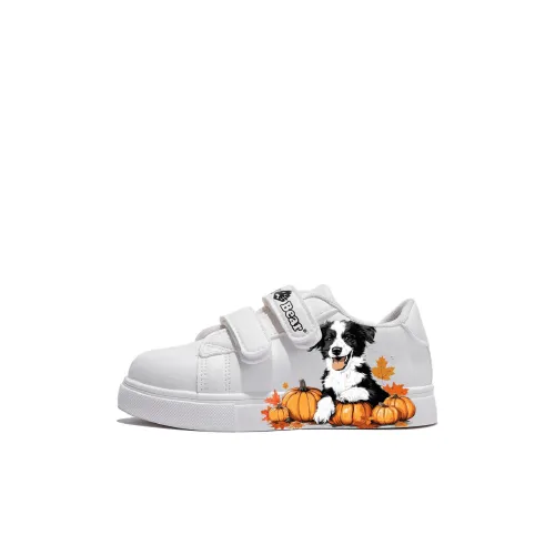 TONYBEAR Low Top Kids' Skateboarding Shoes White Kids'