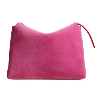 KHAITE Goatskin Clutch Women's Pink