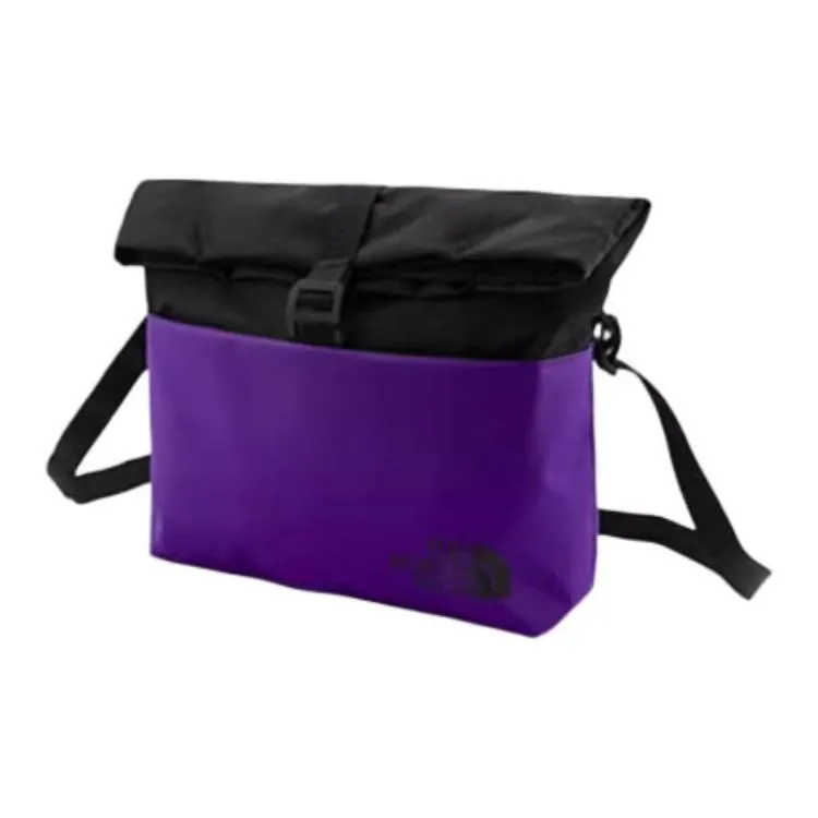 THE NORTH FACE Fabric Messenger Bag, Crossbody Bag, Shoulder Bag Regular Unisex Summit Purple-1