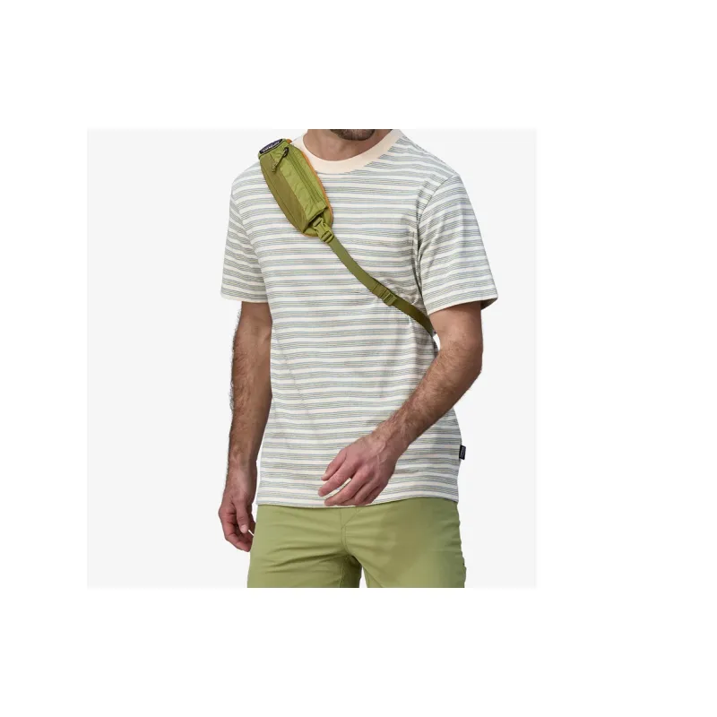 Patagonia Recycled Polyester Shoulder Bag Regular Unisex Green-2