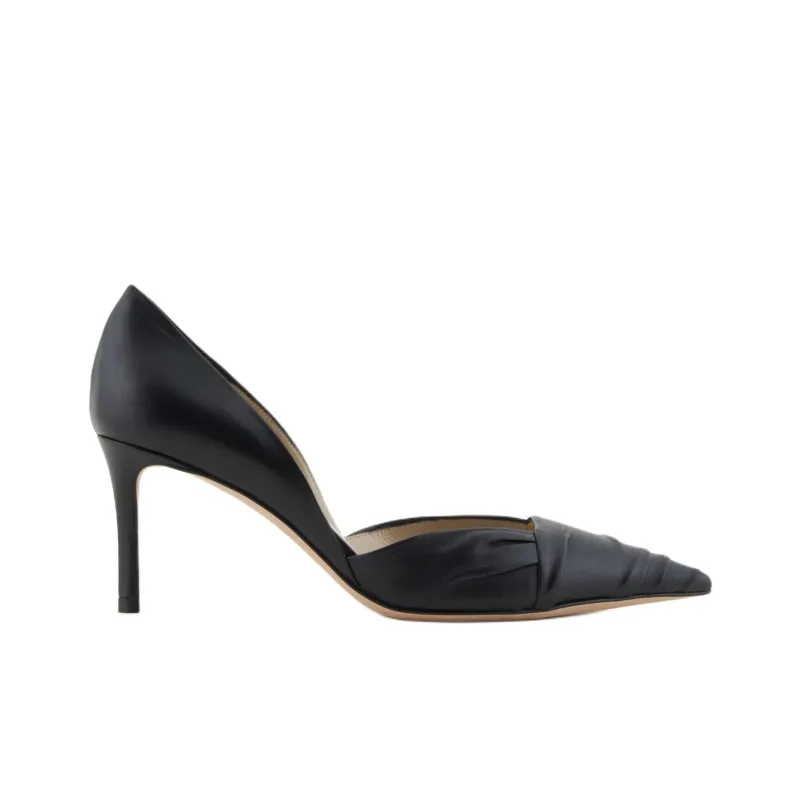 AMANI Slim Heel High Heels 10.5cm Women's Black-1
