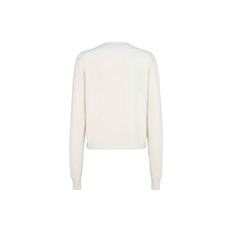 FENDI Logo Detailed Crewneck Jumper-1